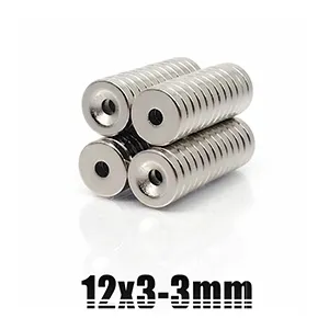10_200Pcs-6×3-8×3-10×3-12×3-18×3-Hole-3mm-N35-NdFeB-Countersunk-Round-Magnet-Super-Powerful-Strong-Permanent-Magnetic-imane-Disc-1