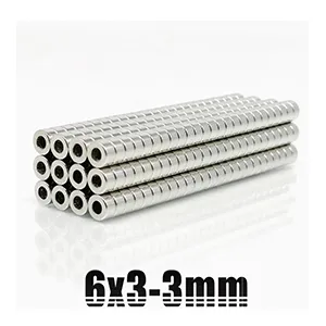 10_200Pcs-6×3-8×3-10×3-12×3-18×3-Hole-3mm-N35-NdFeB-Countersunk-Round-Magnet-Super-Powerful-Strong-Permanent-Magnetic-imane-Disc-3