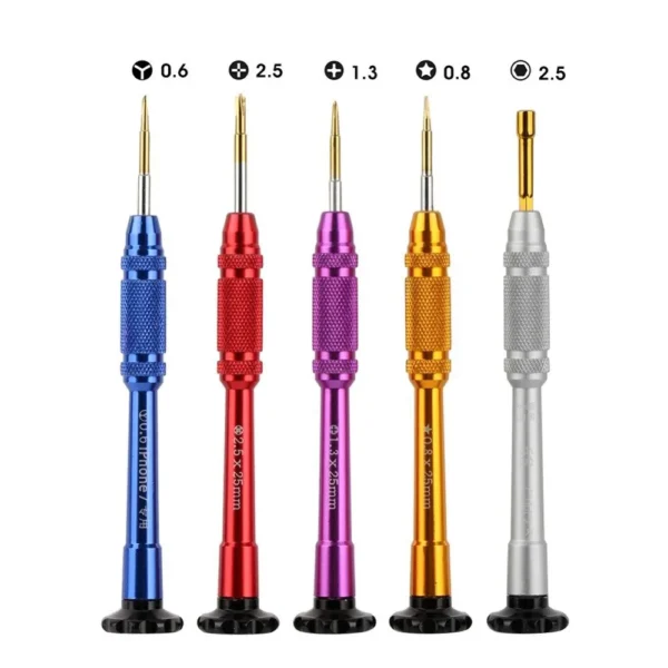 DIYFIX-Phone-Repair-Tools-Kit-5-in-1-Precision-Screwdriver-Set-for-iPhone-X-8-7-6S-6-Disassemble-Opening-Kit-1