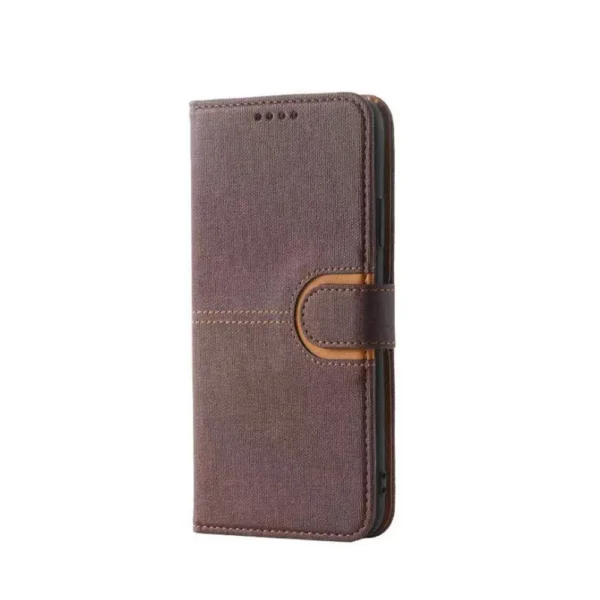 Galaxy-S20-Fe-PU-leather-wallet-case-canvas-finish-combined-brown–2