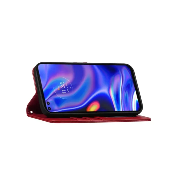 Galaxy-s21-FE-5g-PU-leather-wallet-case-wrist-strap-ID-card-red-55