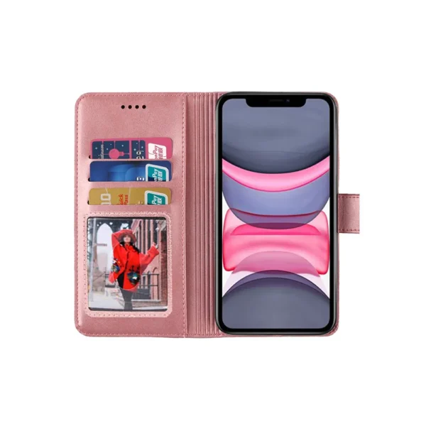 Galaxy-s22-plus-wallet-case-cowhide-finish-3-card-slots-1-pocket-rose-gold-3