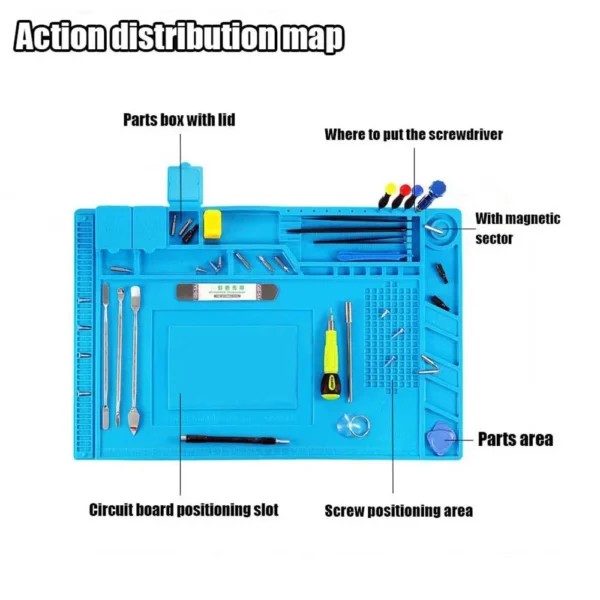 Heat-Insulation-Mat-Soldering-Station-ESD-Phone-Computer-Repair-Mat-Magnetic-Heat-resistant-BGA-Silicone-Repair-Maintenance-Pad-2