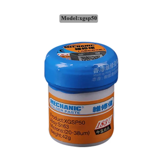 Mechanic Original solder paste xg-z40 Flux 25-45um with Syringe Flux for Mobile Phone PCB SMD Repair Soldering Cream-4