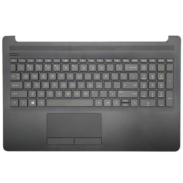 New For HP 15-DA 15-DB 15-DR 250 255 G7 TPN- C135 C136 Palmrest Upper Cover With US Keyboard L20386-001 L20387-001-111