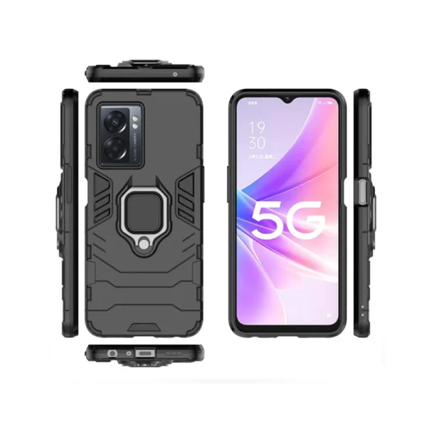 Oppo-A77-5g-Case-3pc-full-body-protection-case-slim-w-ring-holder-black-5
