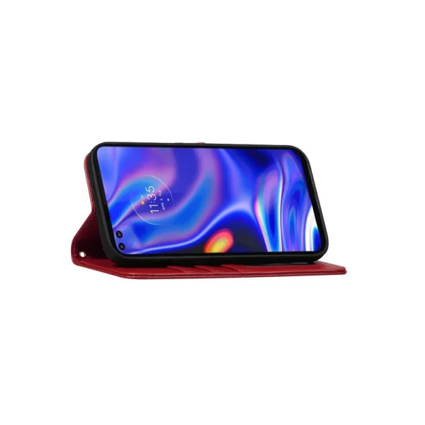 Samsung-Galaxy-s22-plus-PU-leather-wallet-case-wrist-strap-ID-card-red–5