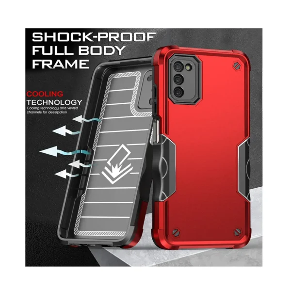 Samsung-galaxy-A13-Case-shockproof-Impact-proof-dual-layer-rose-gold-44