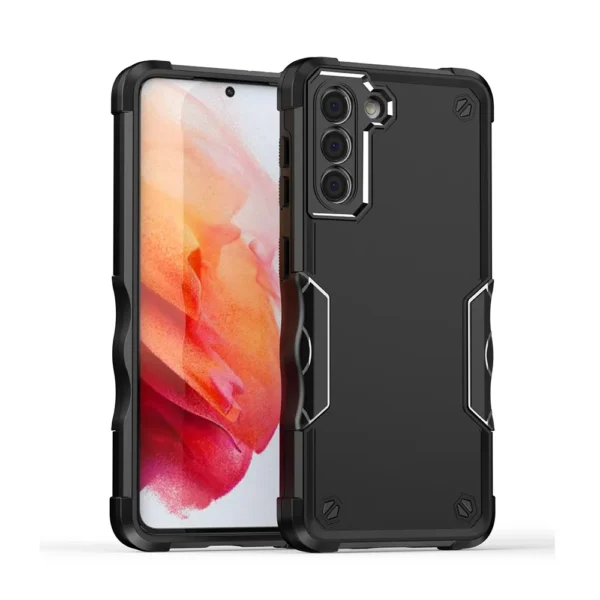 Samsung-galaxy-s21-fe-5g-Case-shockproof-Impact-proof-dual-layer-black–1