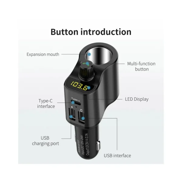 JaJaBor-FM-Transmitter-Bluetooth-5.0-Car-Kit-Handsfree-Car-Music-Player-Cigarette-Lighter-Socket-Splitter-Dual-USB-Car-Charger-222