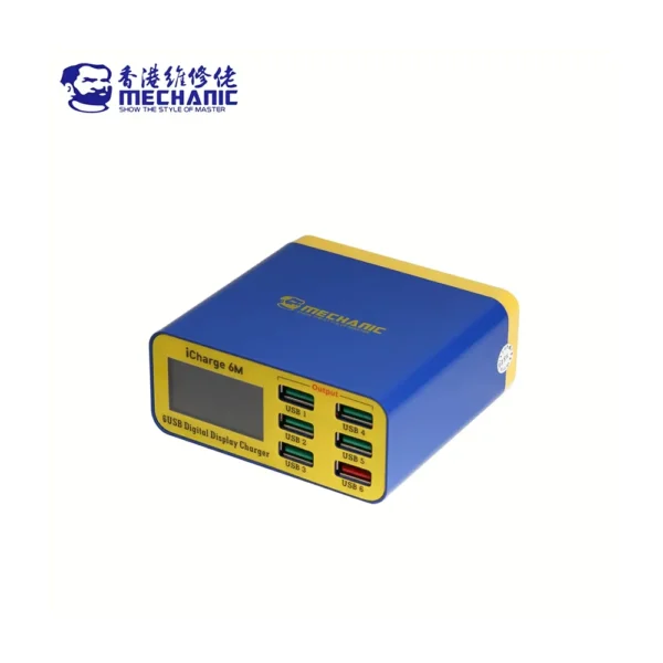 MECHANIC-iCharge-6M-QC-3.0-USB-Smart-Charge-Support-Fast-charging-With-LCD-Digital-Display-Multi-Port-Charger-For-Tablet-Phone-22