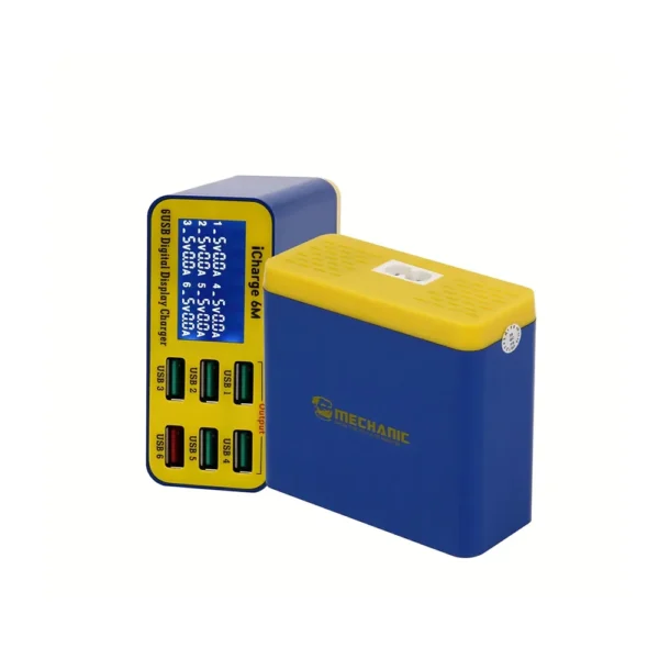 MECHANIC-iCharge-6M-QC-3.0-USB-Smart-Charge-Support-Fast-charging-With-LCD-Digital-Display-Multi-Port-Charger-For-Tablet-Phone-55