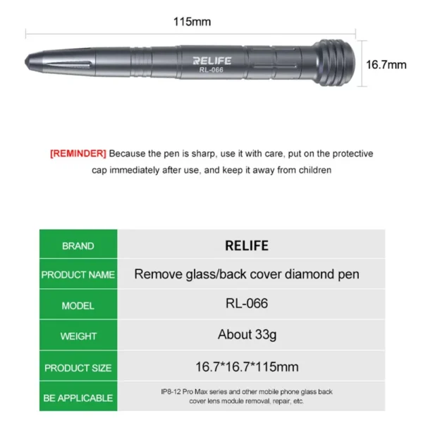 RELIFE-RL-066-Glass-Breaking-Pen-Housing-Battery-Glass-Cover-Breaker-Blasting-Tools-for-iPhone-Xiaomi-Phone-Rear-Tools-888